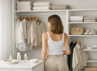 Rutina de belleza básica para combinar con tu armario cápsula
